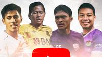 Youtube - Hamka Hamzah, Ferdinand Sinaga, Adam Alis, Hanif Sjahbandi (Bola.com/Adreanus Titus)