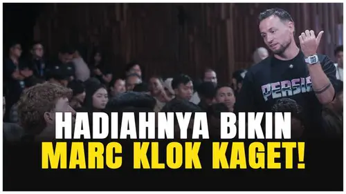 VIDEO: Tawa Pecah! Reaksi Kocak Marc Klok Saat Dengar Hadiah Piala Presiden 2025