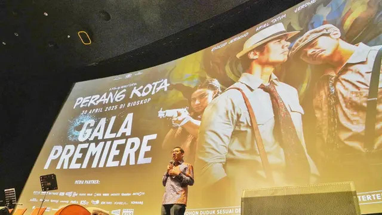 Fadli Zon Hadiri Gala Premiere Film Perang Kota Dibintangi Ariel Tatum, Ulas Pilot Project Matching Fund