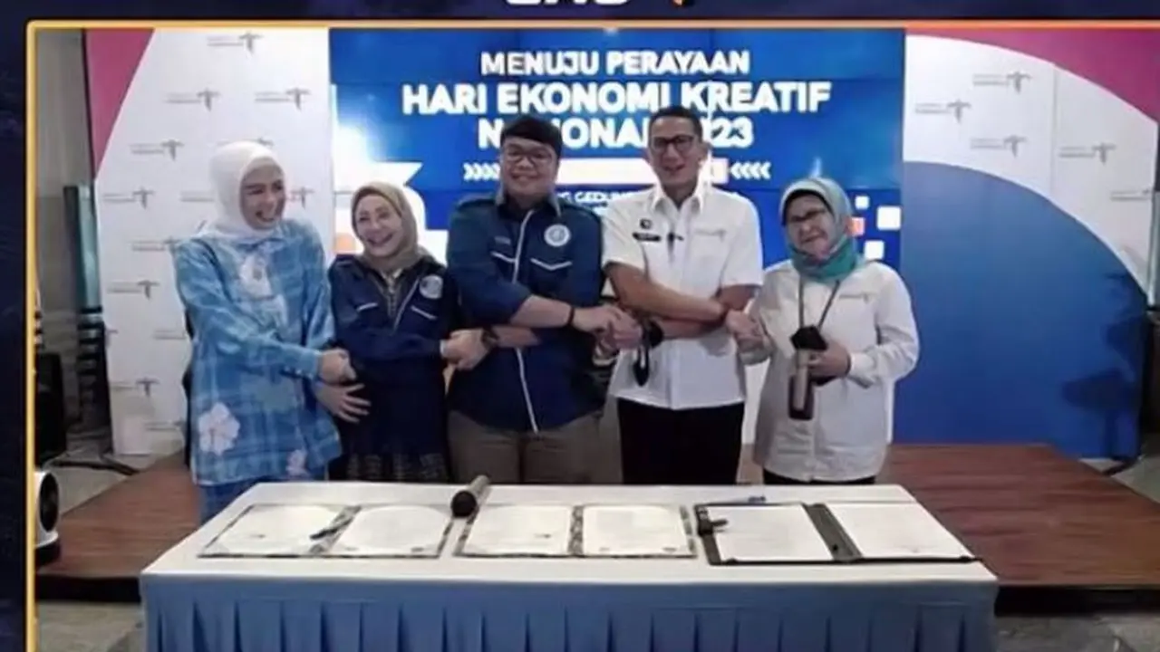 Hari Ekonomi Kreatif Nasional Resmi Ditetapkan pada 24 Oktober, Kemenparekraf Bakal Beri Penghargaan untuk Pelaku Ekraf