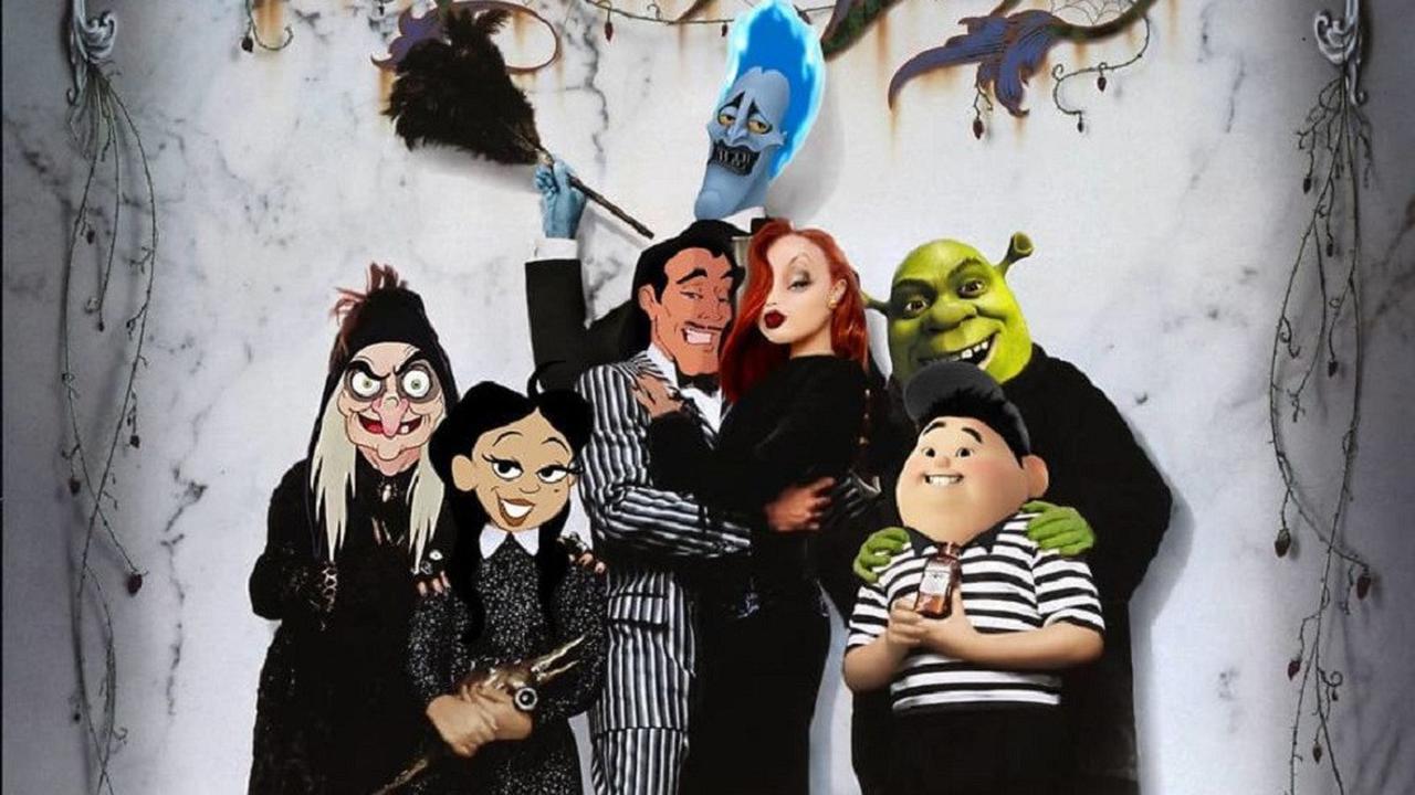 Lukisan Karakter Kartun Disney