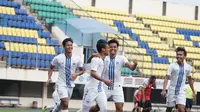 Duel uji coba antara PSIS Semarang melawan Sulut United di Stadion Citarum, Semarang, Sabtu (21/8/2021). (Dok PSIS)