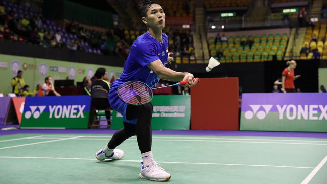 Tunggal putra Indonesia, Jonatan Christie.