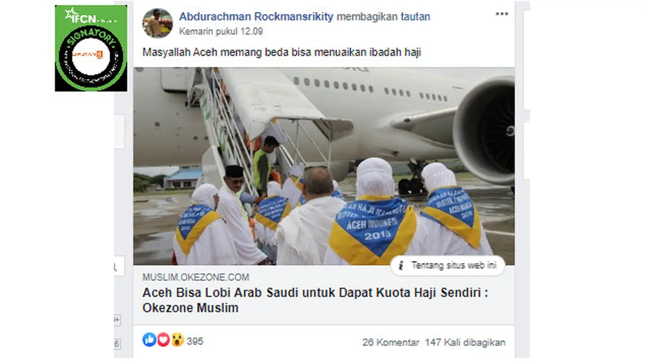 Penelusuran Klaim Jemaah Aceh Tetap Bisa Berangkat Ibadah Haji