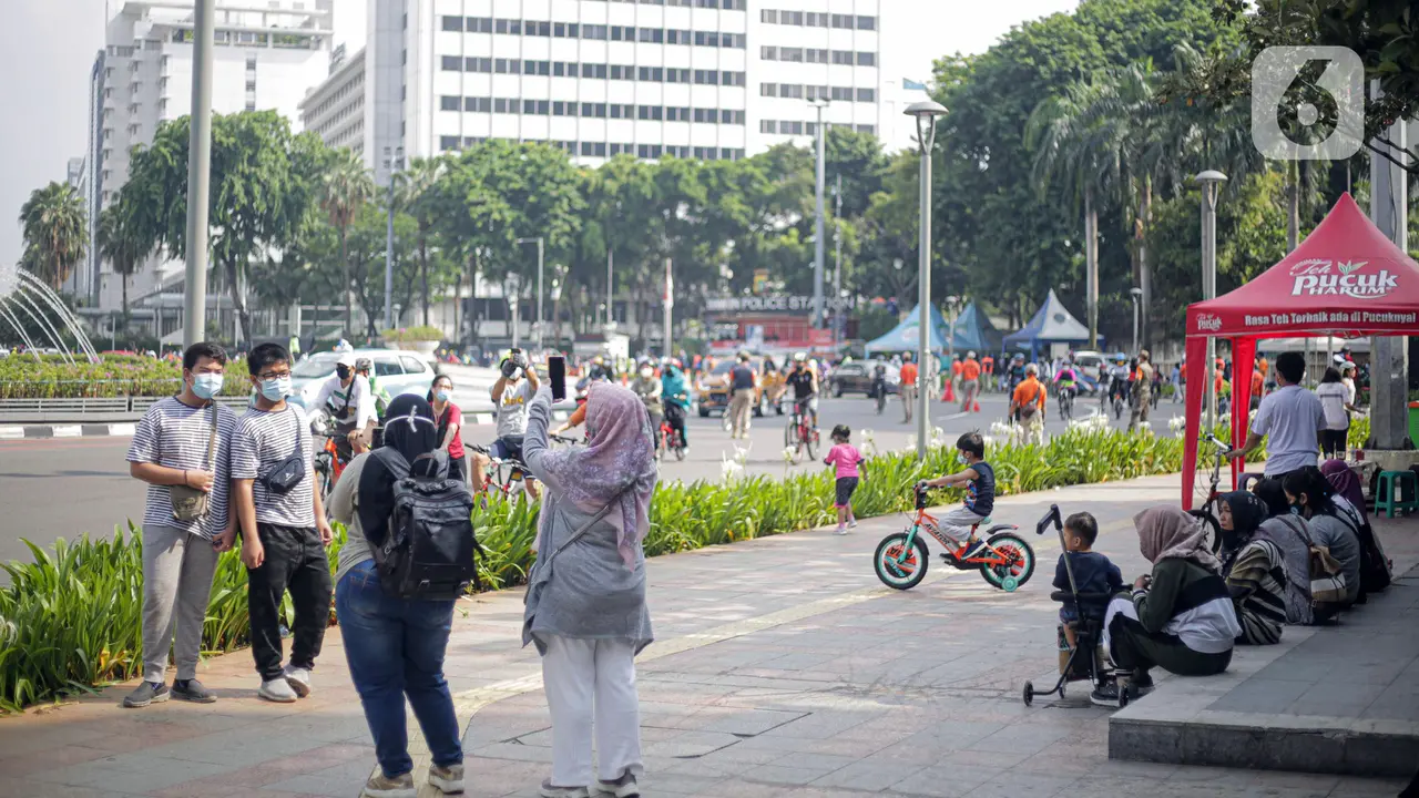 FOTO: DKI Kembali Perpanjang Masa PSBB Transisi