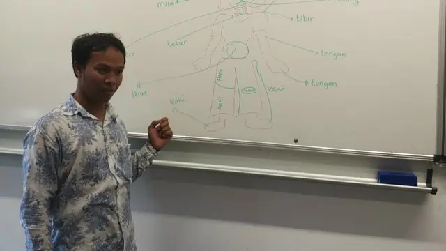Budiyanto, seorang Warga Indonesia asal Sumatera Utara yang menetap di New Caledonia (KJRI Noumea)