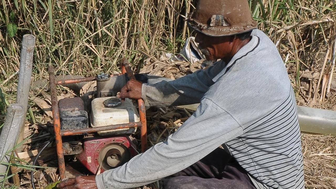 Hasilnya, pompa air berbahan bakar gas elpiji 3 kg terasa jauh lebih hemat.