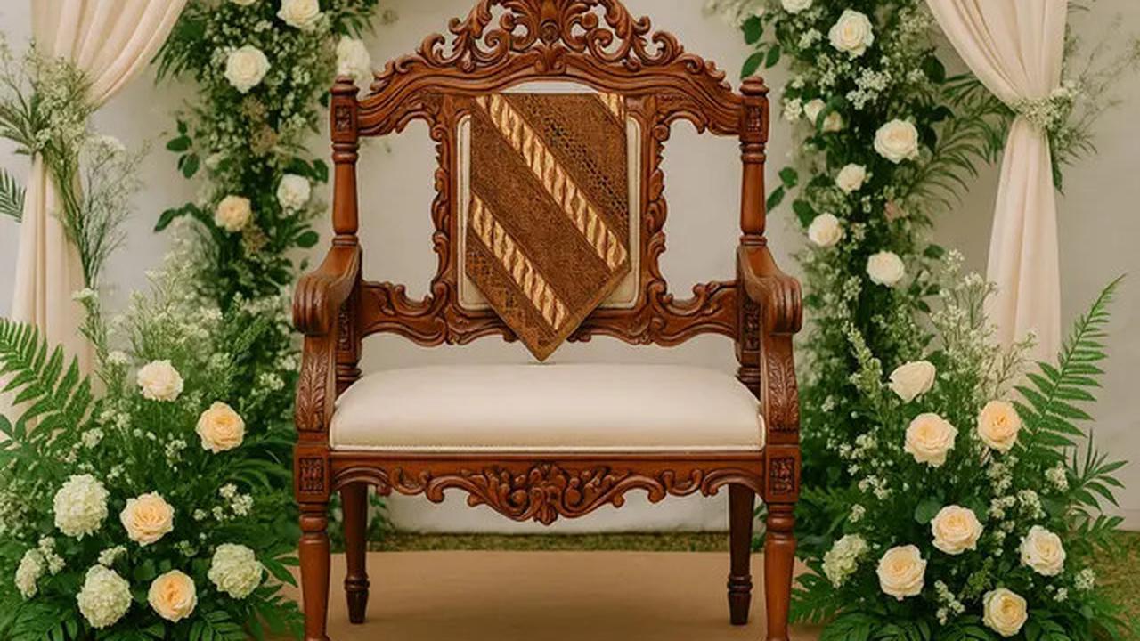 5 Model Dekorasi Kursi Pengantin untuk Percantik Acara, Indah dan Nyaman