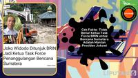 Cek Fakta: Tidak Benar Ketua Task Force BRIN untuk Bencana Sumatera Adalah Mantan Presiden Jokowi