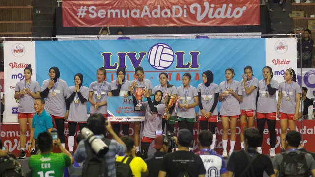 Bank Jatim - Livoli Divisi Utama 2022 - Bola Voli - Voli