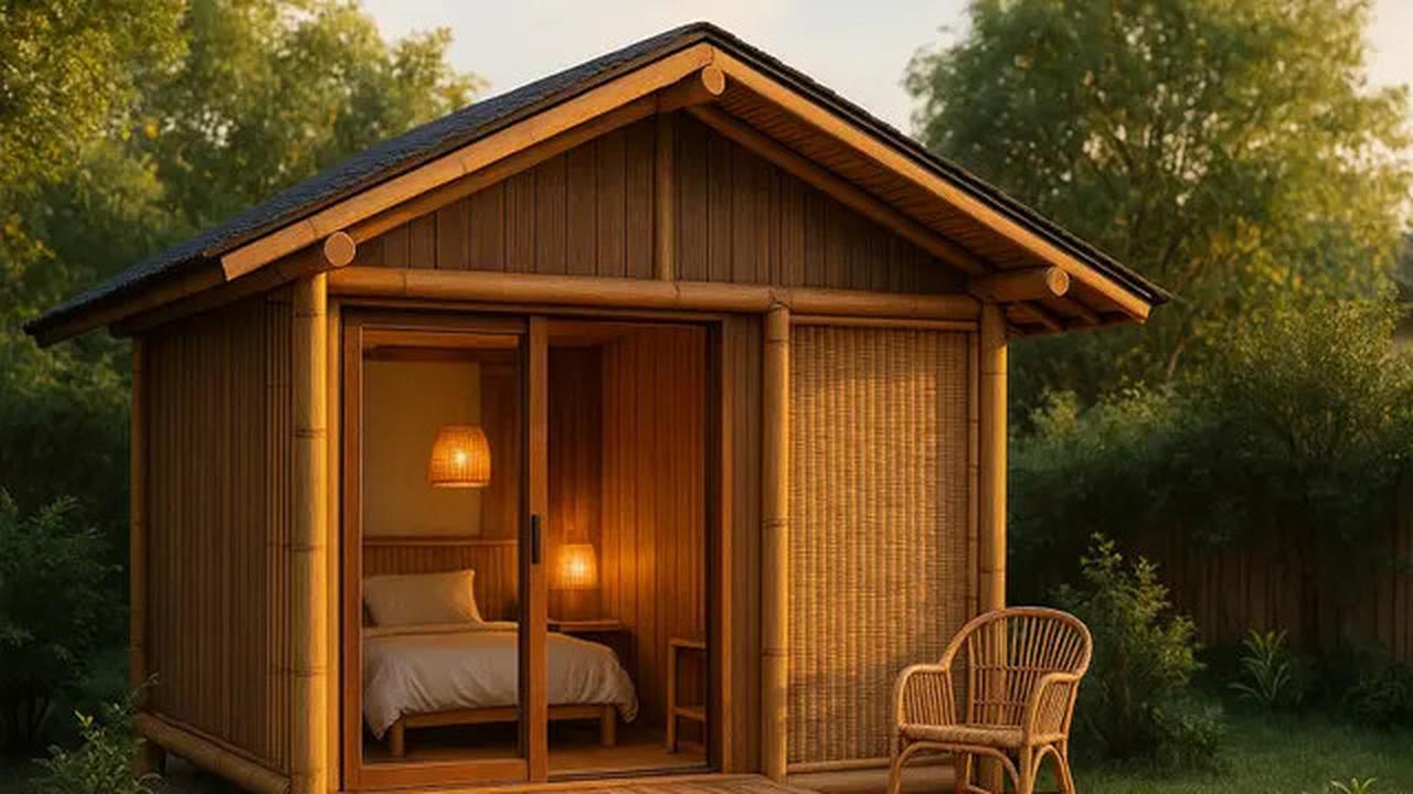 8 Desain Rumah Kecil dari Kayu dan Bambu yang Tetap Modern, Inspirasi Hunian di 2025 yang Unik dan Cantik