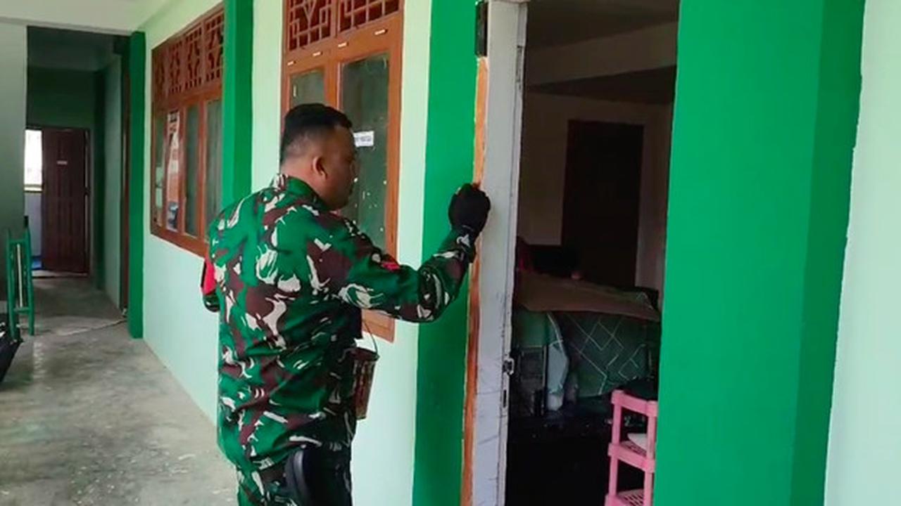 Penampakan Terkini Sekolah dan Pesantren di Sumbar Dikebut, Dicat Ulang agar Nyaman Belajar