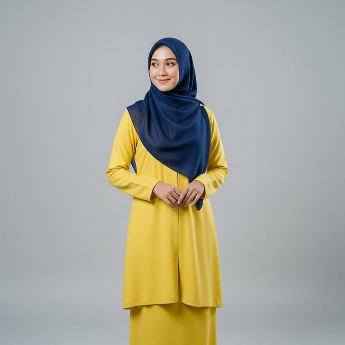 Baju Lemon Cocok dengan Jilbab Warna Apa? Cek 7 Padu Padan Ini untuk Tampil Pede