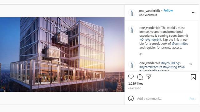 Lift Kaca Transparan di New York Bakal Hadirkan Momen Mendebarkan