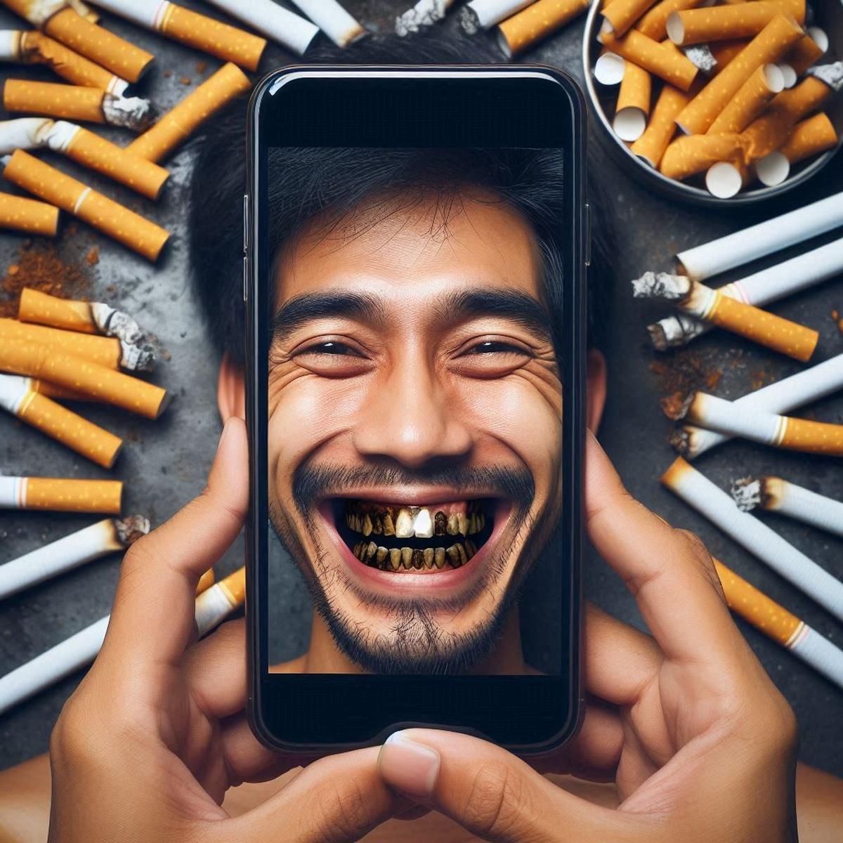 Ilustrasi Perokok