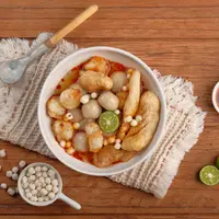 Resep bakso aci kuah pedas tidak alot./Copyright shutterstock.com/id/g/Siti+Mutmainah