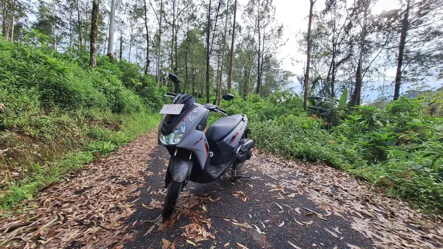 Jajal Yamaha Lexi LX 155 di Jalanan Kota Bandung, Tenaganya Ngisi Terus (Arief A/Liputan6.com)