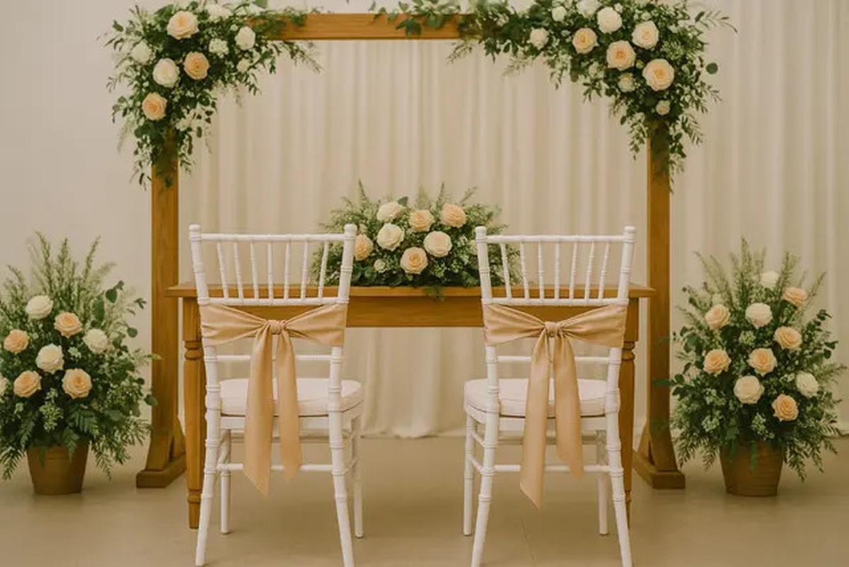 5 Model Dekorasi Kursi Pengantin untuk Percantik Acara, Indah dan Nyaman