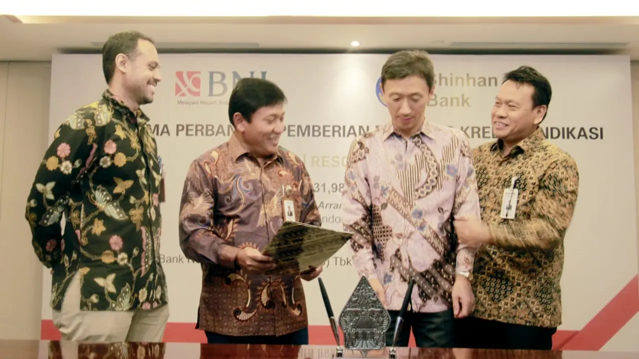 Kerjasama BNI dengan Shinhan Bank