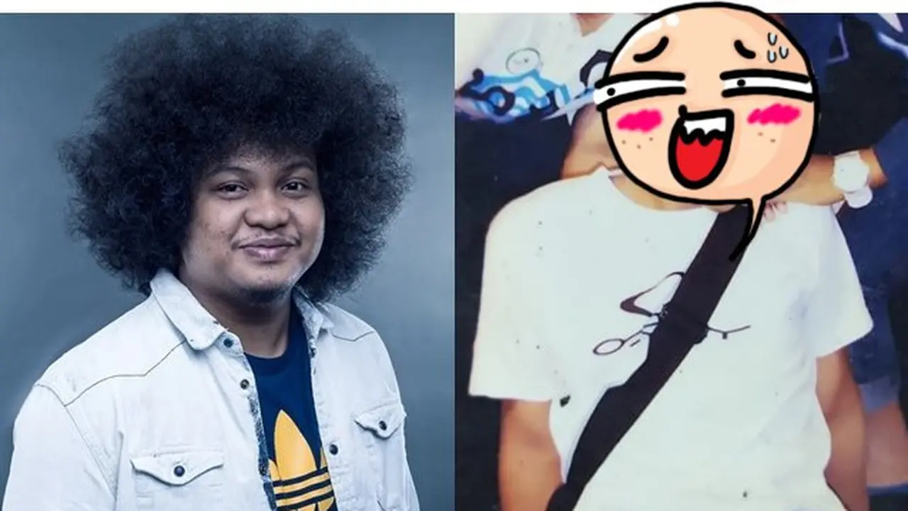 7 Potret Masa Remaja Babe Cabita, Gaya Rambutnya Bikin Pangling