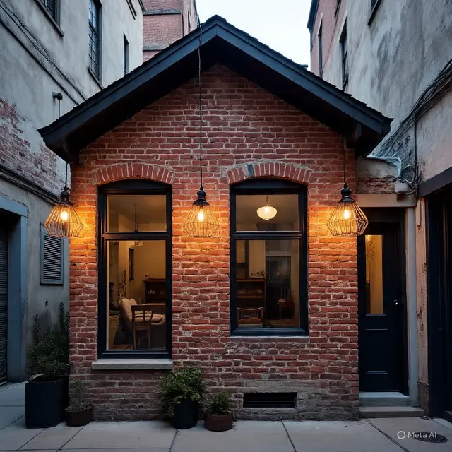 Model Depan Rumah di Gang yang Serba Instagramable