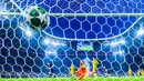 PSG melumat Inter Milan lima gol tanpa balas di partai final Liga Champions. (Michael Buholzer/Keystone via AP)