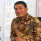 Kepala Staf Presiden Moeldoko saat wawancara dengan KLY di Jakarta, Rabu (16/1). Dalam wawancara tersebut Moeldoko memaparkan kinerja kerja pemerintahan Jokowi-JK hingga saat ini. (Liputan6.com/Angga Yuniar)
