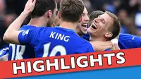 Video highlights Premier League antara Leicester City melawan Swansea City yang berakhir dengan skor 4-0, Senin (25/4/2016) WIB.