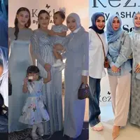 Artis yang Hadir di Launching Skincare Ashanty (credit: instagram/aurelie.hermansyah/rieta_amilia/zaskiasungkar15).