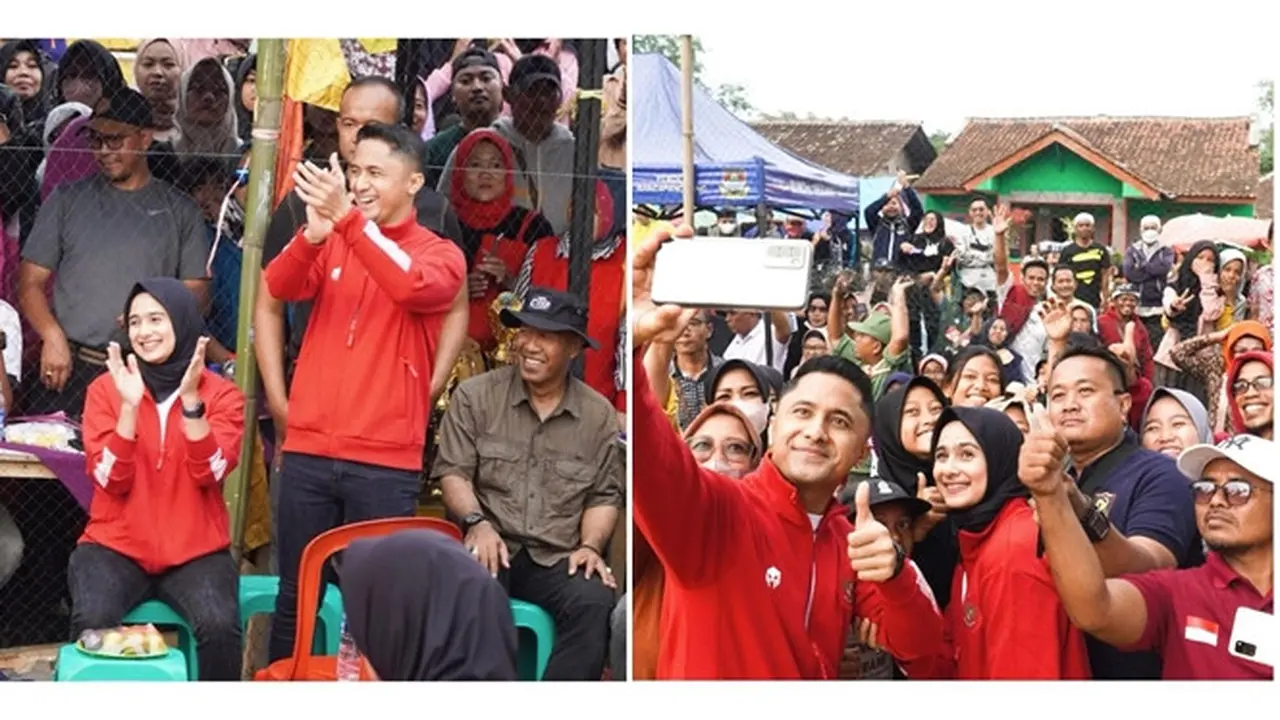 6 Potret Hengky Kurniawan di Rangkaian HUT Bandung Barat, Seru Bareng Warga