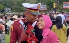 Momen Bahagia Ibu Bhayangkari Cantik Anaknya kini jadi Taruna Akpol, Pangkat Sang Suami jadi Sorotan