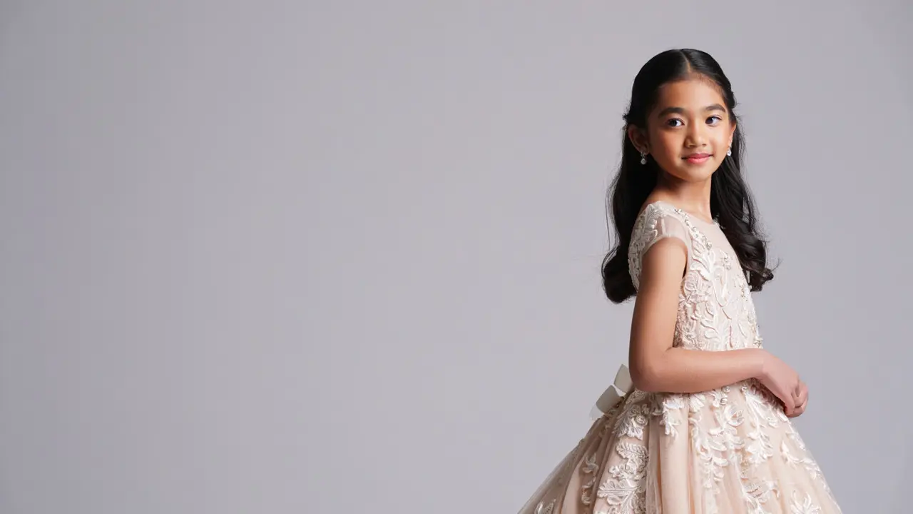 Model Baju Pesta Anak Perempuan Umur 9 Tahun