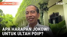 Jokowi Ucapkan Selamat Ulang Tahun ke PDIP