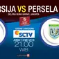 Persija vs Persela Lamongan (Liputan6.com/Abdillah)