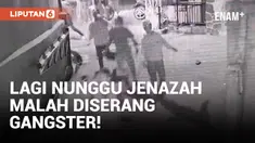 Sedang Menunggu Kedatangan Jenazah, Warga Malah Diserang Geng Motor