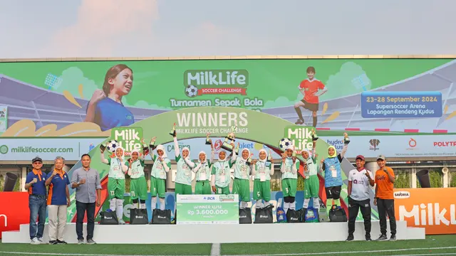 Bumi Kartini Juara Turnamen Sepak Bola Wanita MSC 2024 Series III Kudus