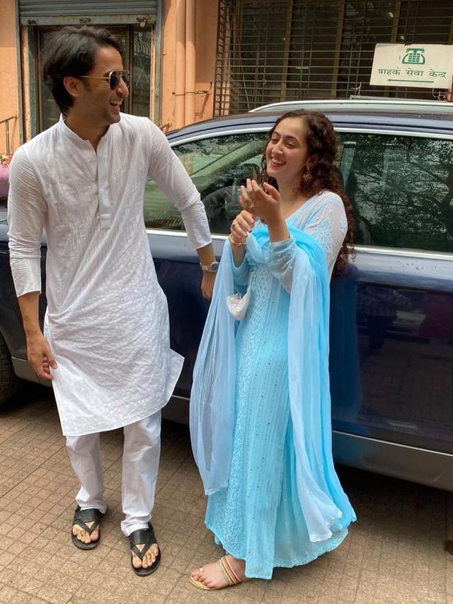 Shaheer Sheikh dan Ruchikaa Kapoor