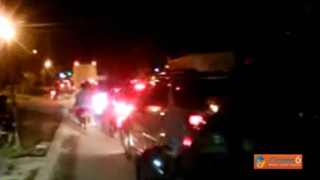 Macet 500 Meter di Berayan Medan