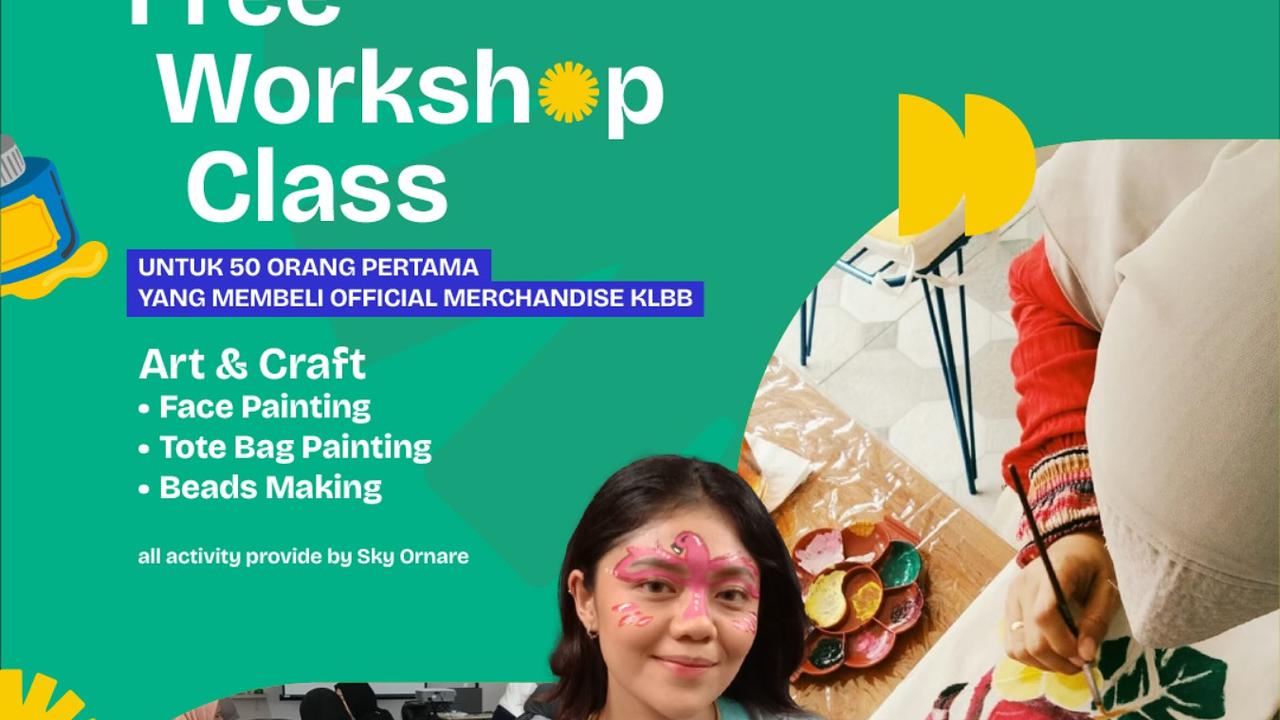 Workshop Gratis untuk 50 Orang di KLBB 2025