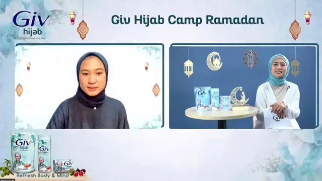 Beauty enthusiast, Listy Farianti Arifa dalam GIV Hijab Camp/dok. GIV