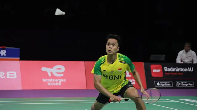 Anthony Sinisuka Ginting - Piala Sudirman 2023 - Bulu Tangkis