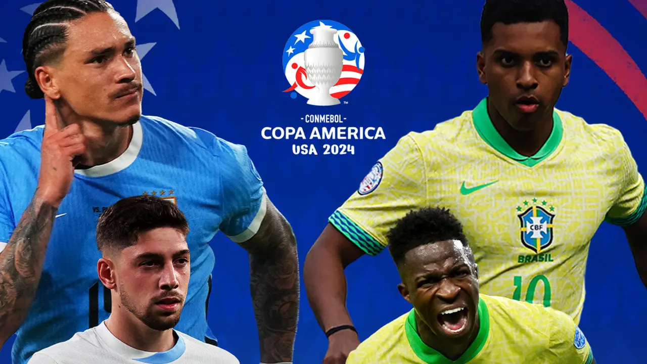 Copa America 2024 - Uruguay Vs Brasil - Duel Pemain