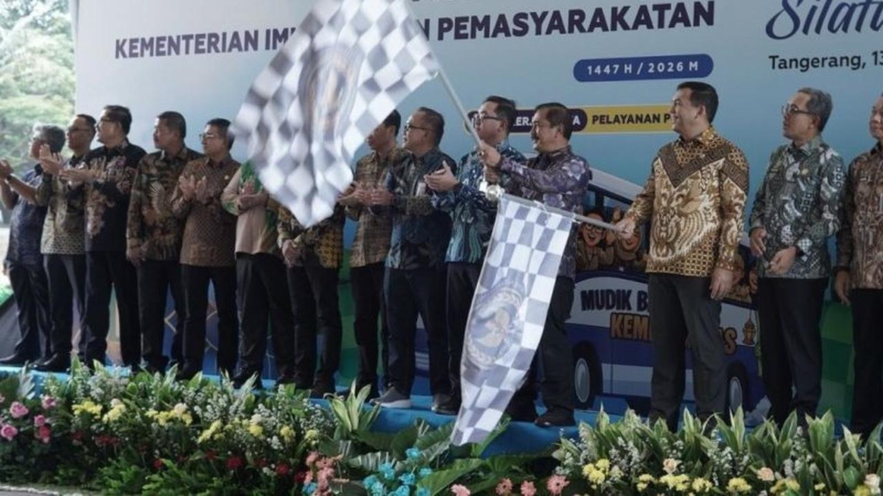 Kemenimipas Berangkatkan 661 Peserta Mudik Bersama, Dukung Kelancaran Arus Idul Fitri 2026