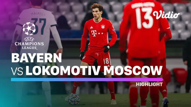 Berita video, Bayern Munchen menang atas Lokomotiv Moscow dan melangkah ke babak 16 besar Liga Champions