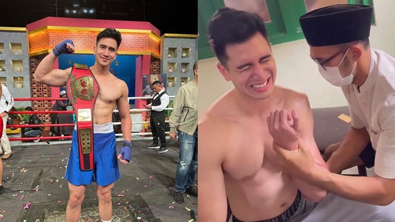 6 Potret Verrell Bramasta Berobat Usai 'Bahu Geser', Menahan Sakit Demi Sembuh