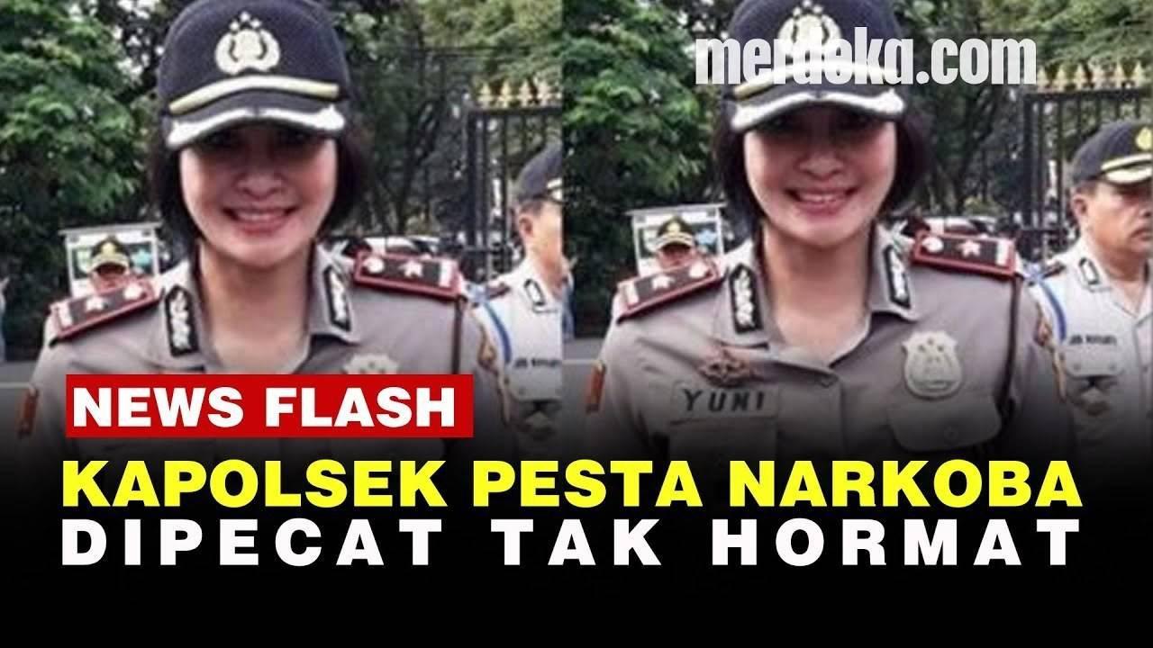 VIDEO: Profil Mantan Kapolsek Astanaanyar Kompol Yuni, Dipecat Usai Pesta Narkoba