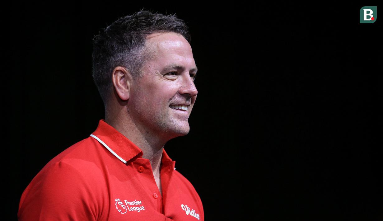 <p>Mantan pemain Manchester United dan Liverpool, Michael Own&nbsp;saat acara Meet and Greet with Michael Owen di SCTV Tower, Senayan, Jakarta, Minggu (21/08/2022). (Bola.com/Bagaskara Lazuardi)</p>