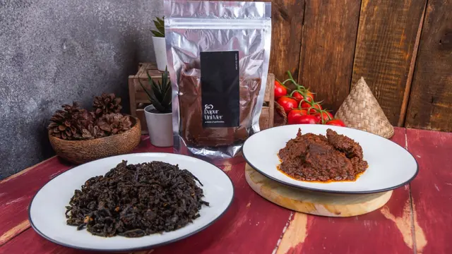 Uniknya Rendang Singkong Andalan Rendang Uni Mer, Pakai Resep Nenek Asli Minangkabau!