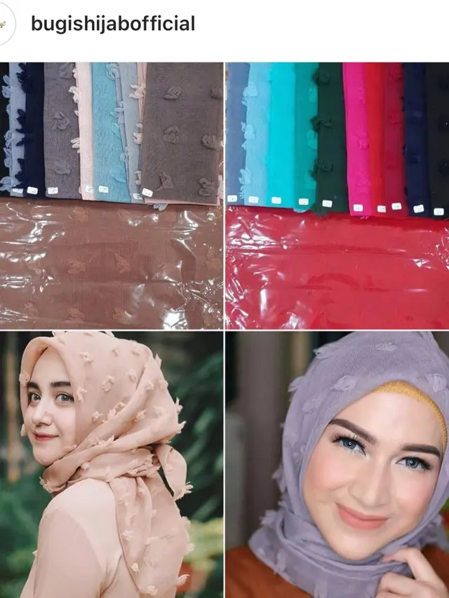 Hijab Kumis Jojon/dok. Instagram @bugishijabofficial