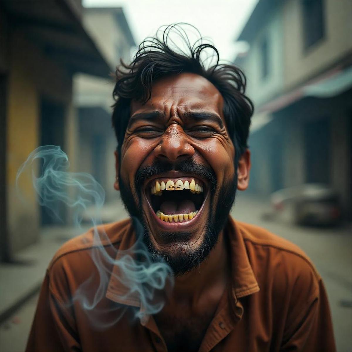 Ilustrasi Perokok
